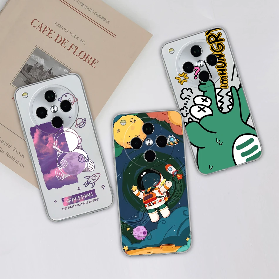 Funda transparente de fantasía para Oppo Find X8 Pro, funda trasera ligera y suave de TPU para Oppo Find X 8 X8Pro, fundas protectoras anticaída para teléfono - imagen 5