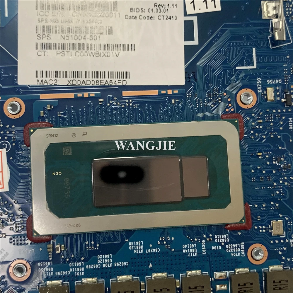 N51004-601 para HP ZBook Studio 16 pulgadas G10 placa base para ordenador portátil 6050A3470001-MB-A01 SRMJ2 I7-13800H CPU 100% en funcionamiento - imagen 5