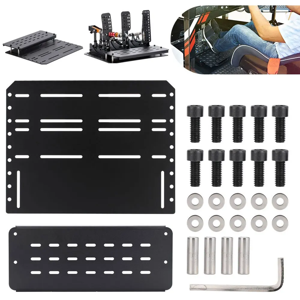 Pedales de rueda de celda de 3 cargas para pc G27 G29 T300rs, simulador de conducción automática