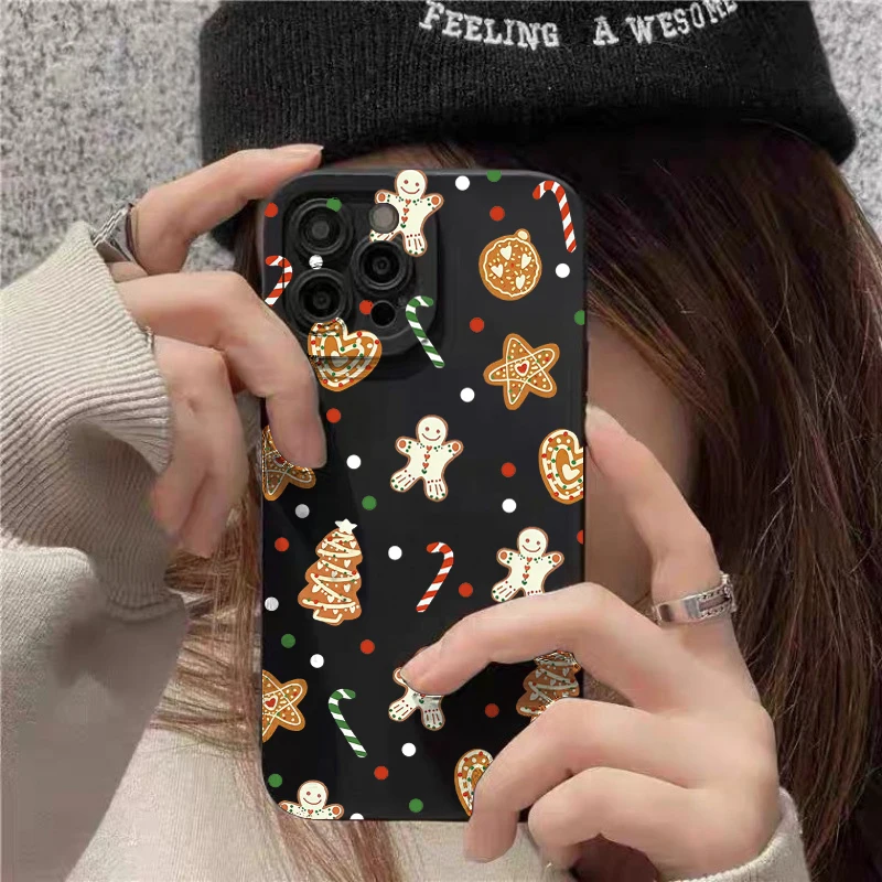 Funda colorida con diseño de árbol de Navidad para Samsung Galaxy A16 A26 A36 A56 A55 A53 A54 A52 S25 Ultra S24 Plus S23 FE S22 - imagen 4