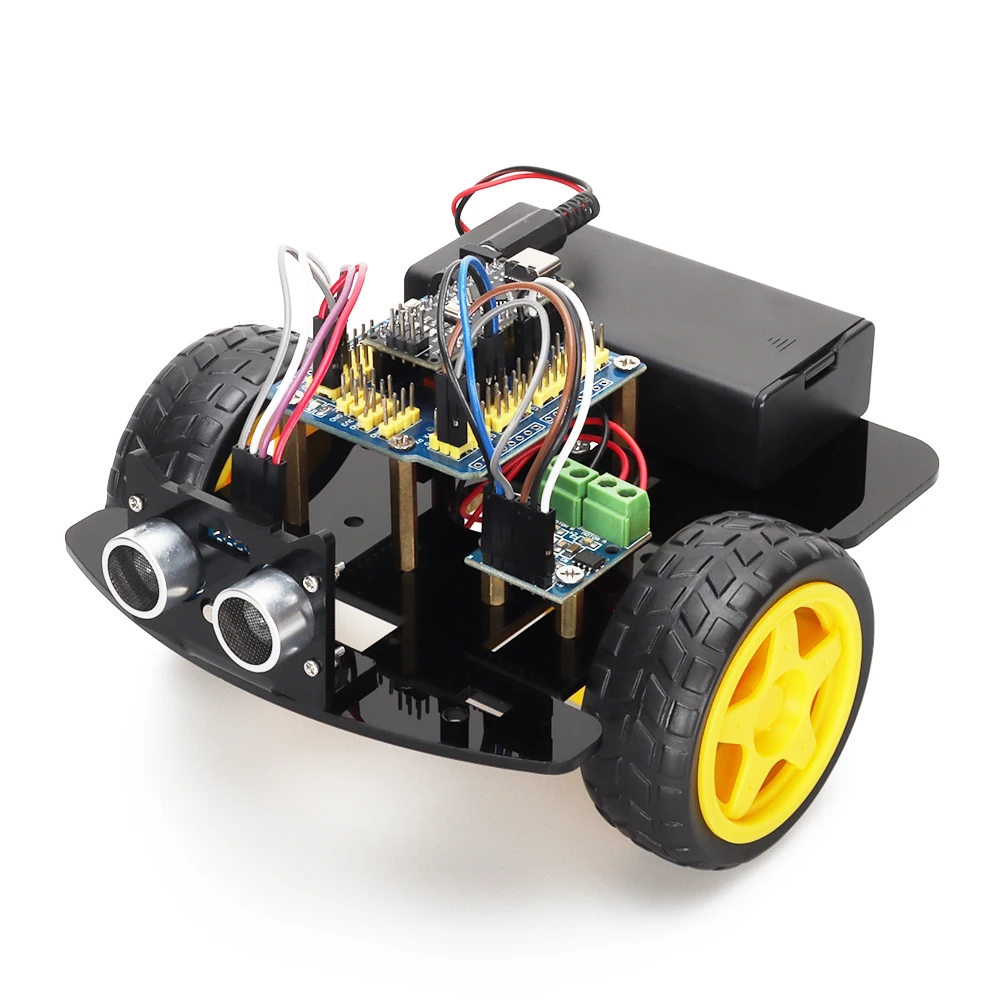 TSCINBUNY-Kit de Robot de arranque inteligente para programación Arduino, aprendizaje y desarrollo de habilidades, Kit completo, Kit robótico educativo - imagen 3
