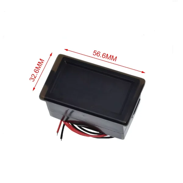 Voltímetro de batería de coche eléctrico de 12V-72V 84V, pantalla impermeable, pantalla digital DC, batería de litio integrada - imagen 5