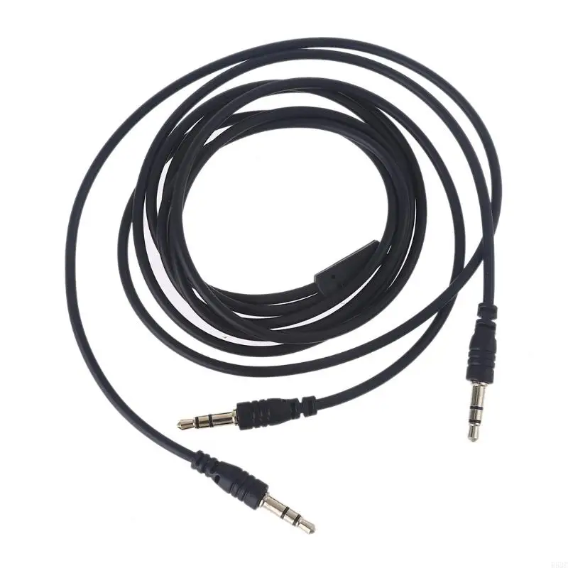 Cable divisor micrófono R53C 3,5 mm para auriculares computadora Cable macho 3,5 mm a 2 macho dual Y - imagen 4