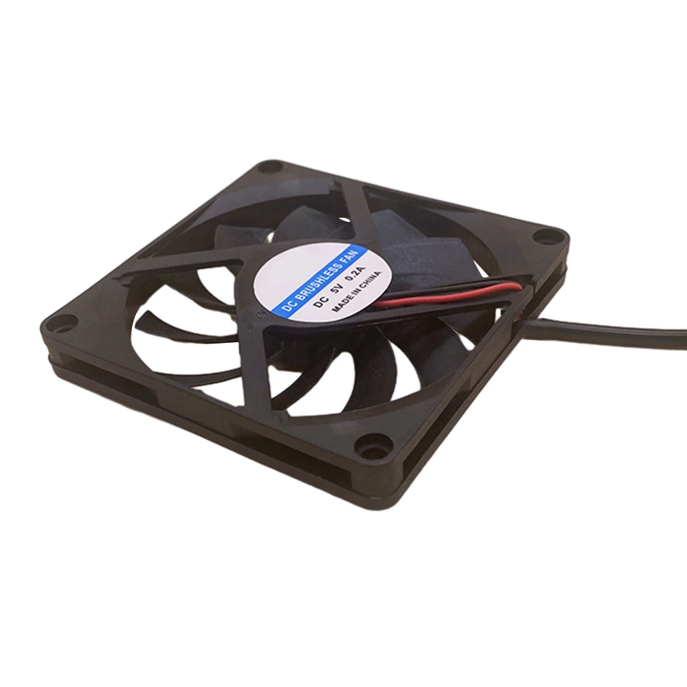 Ventilador de Control de velocidad USB, enfriador portátil de 4cm, 8cm, 14cm, cc 5V, para receptor de TV de pantalla plana, enrutador, DVR, ordenador, armario, nuevo - imagen 2
