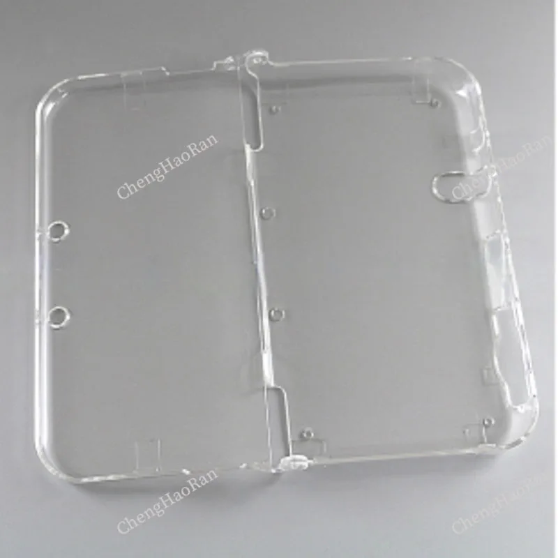 ChengHaoRan-funda transparente para consola de juegos 3dsll, funda protectora de cristal, carcasa dura integrada, 1 unidad - imagen 2