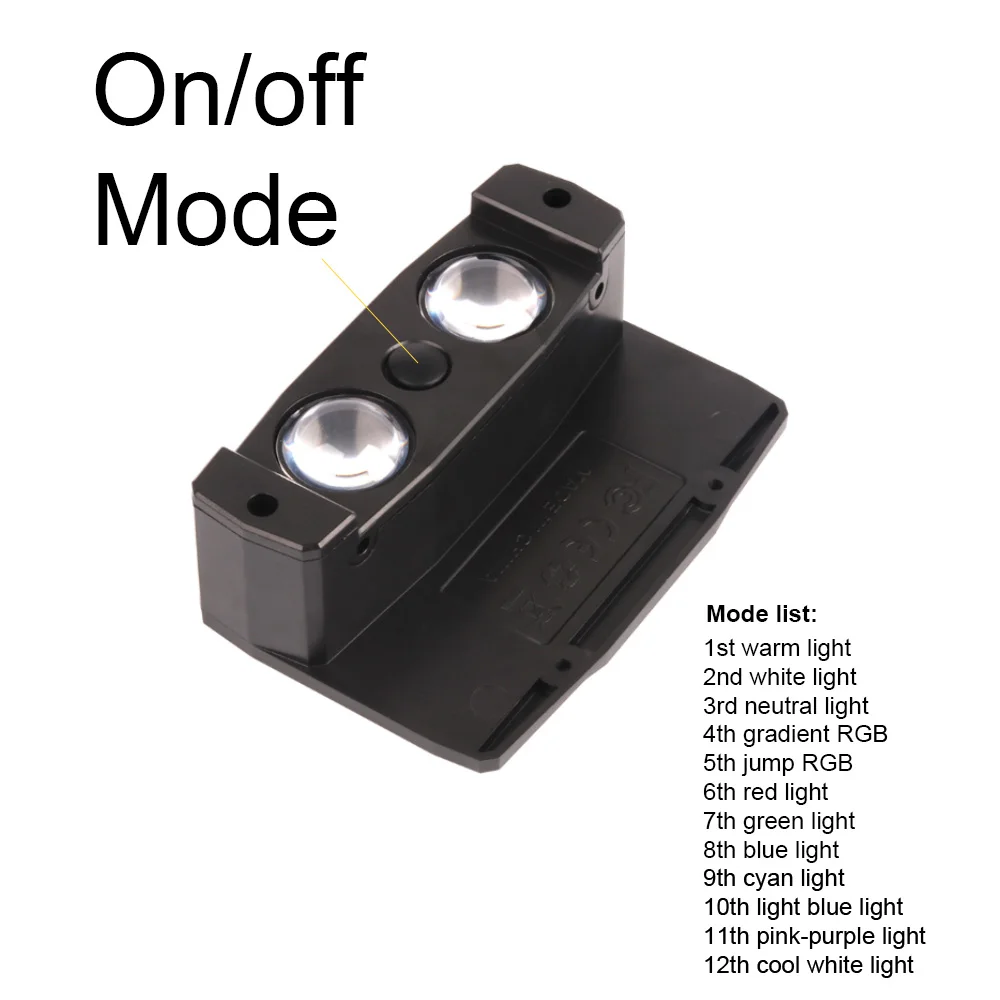 Lámpara Solar de pared RGB, lámparas de decoración, luz de valla para Patio, jardín, camino, exterior, IP65, resistente al agua - imagen 4