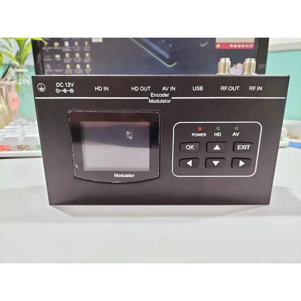 Codificación y modulación de señales RF integradas, canal único de alta definición H264 HDMI a RF (DVB-T), para sistemas de TV de hotel - imagen 4