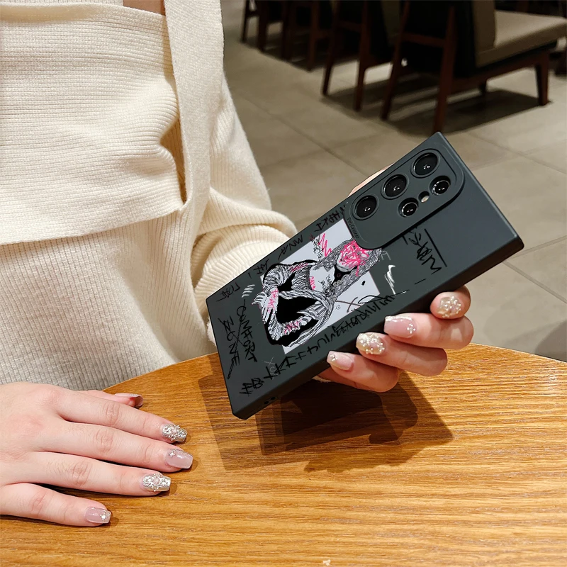 Funda de Graffiti Great Art Esthetic David para Samsung Galaxy A54 5G, fundas A14 A34 A13 A33 A53 S24 Ultra S23 S22 Plus S21 FE - imagen 4