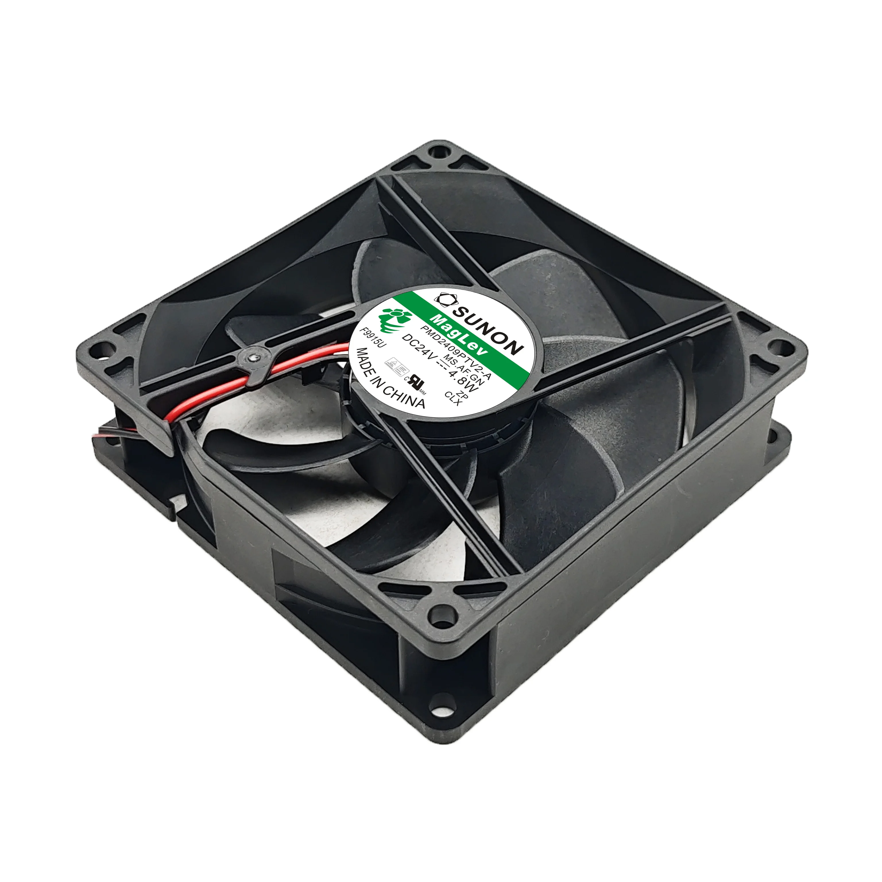 Ventilador Axial de 92mm para SUNON PMD2409PTV2-A ventilador Axial de 24V CC 3800RPM 73CFM para refrigeración de servidor inversor PSu - imagen 4