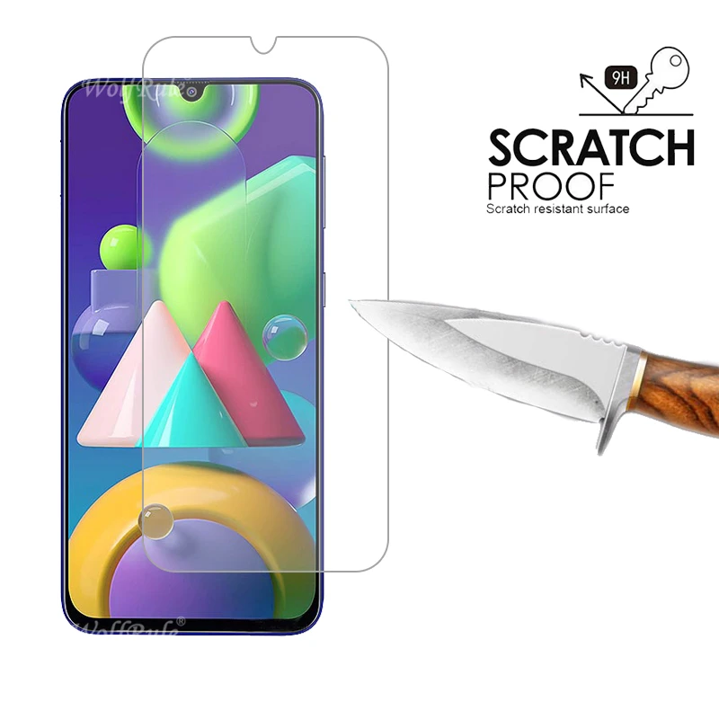 4 en 1 para Samsung Galaxy M21 vidrio para Samsung A51 vidrio templado para Samsung A51 A71 A01 A11 A31 A21S M11 M21 M31 Cristal de lente - imagen 3