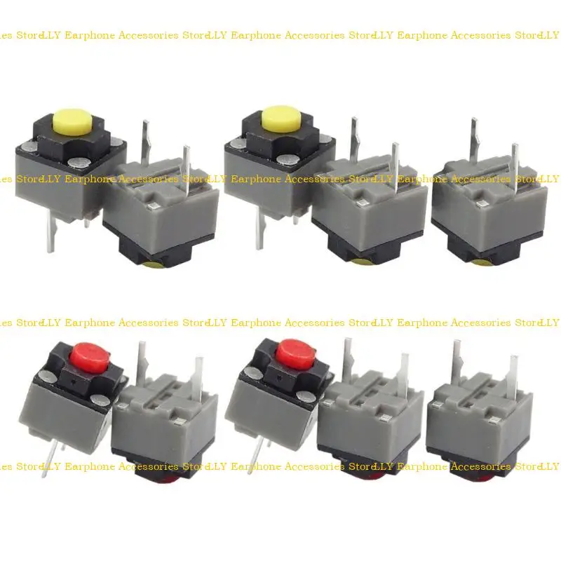 462E 5pcs 6x6x7.3 mm Kailh Square Micro Switch Switch interruptor puede reemplazar interruptor micro rectángulo - imagen 5