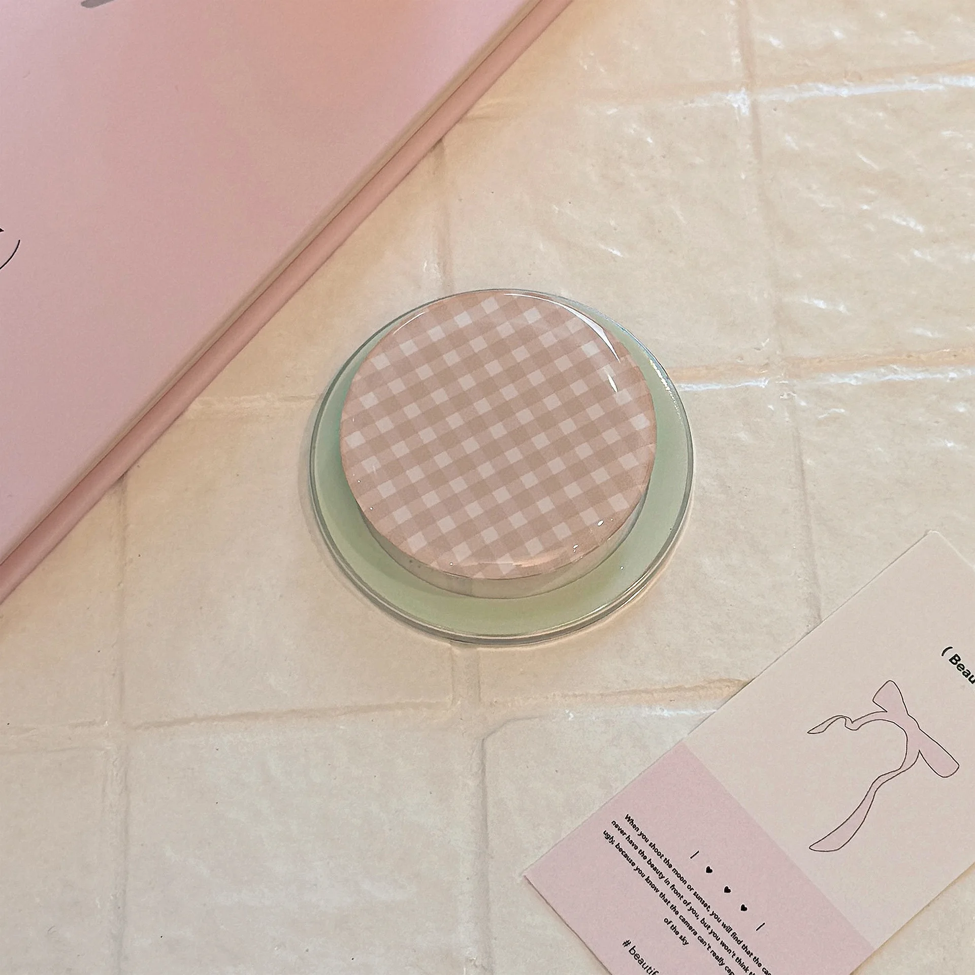 Soporte magnético de agarre de teléfono Tringham para iPhone 16 15 14 13 12 lindo Pastel MagSafe Pop Socket Style Holder para niñas adolescentes - imagen 5