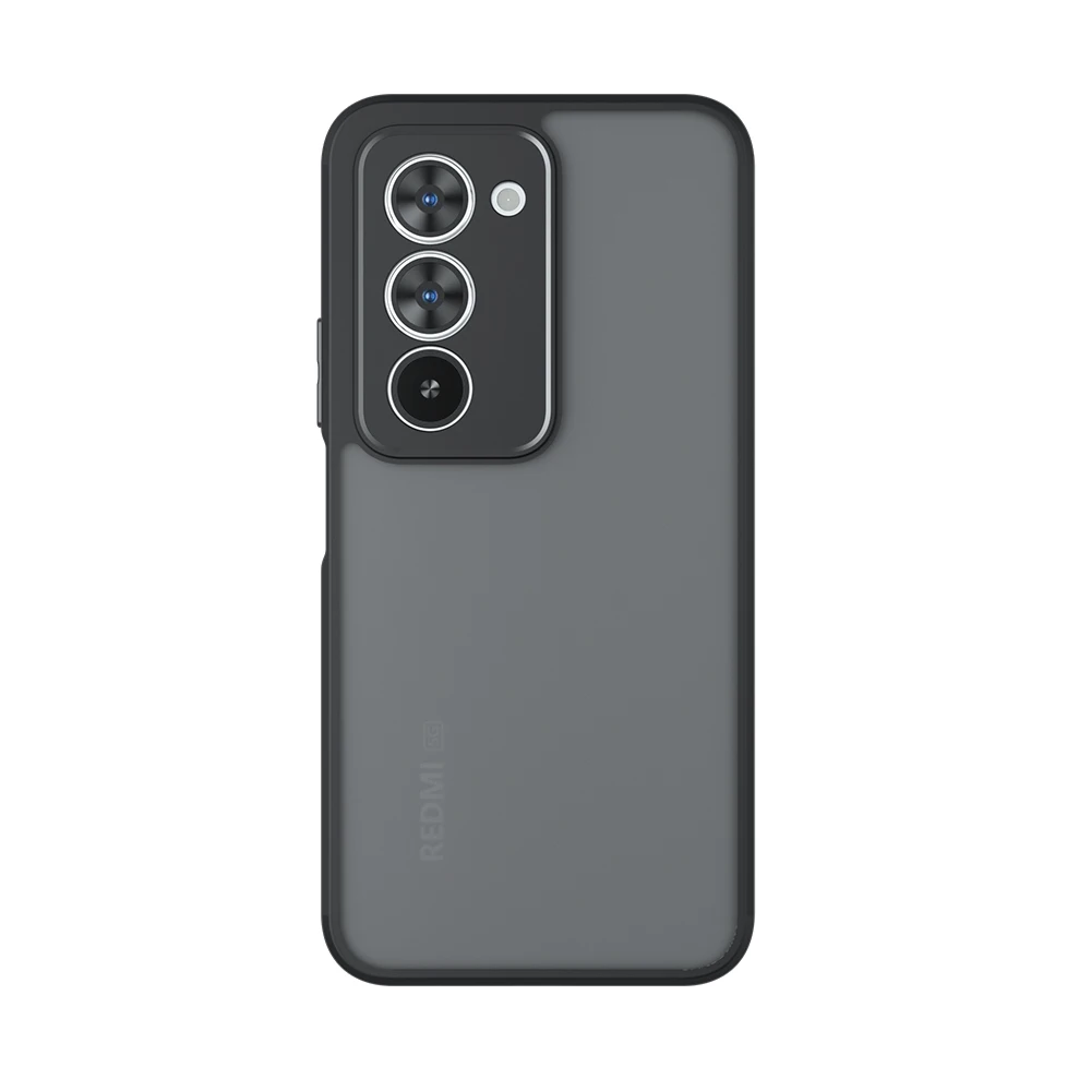 Para Redmi 15 funda Redmi 15 Capas teléfono parachoques armadura marco negro transparente a prueba de golpes trasero mate Fundas Redmi 15 - imagen 2