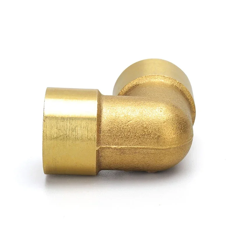 1/8 "1/4" 3/8 "1/2" 3/4 "BSP rosca macho/hembra tipo L neumático/plomería accesorio de tubería de latón adaptador de Gas y aceite de agua - imagen 5