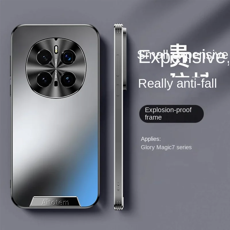 Para Huawei Honor Magic 7 Pro PC duro mate lente a prueba de golpes funda protectora trasera para Honor Magic 7 6 5 4 Pro carcasa de teléfono - imagen 4