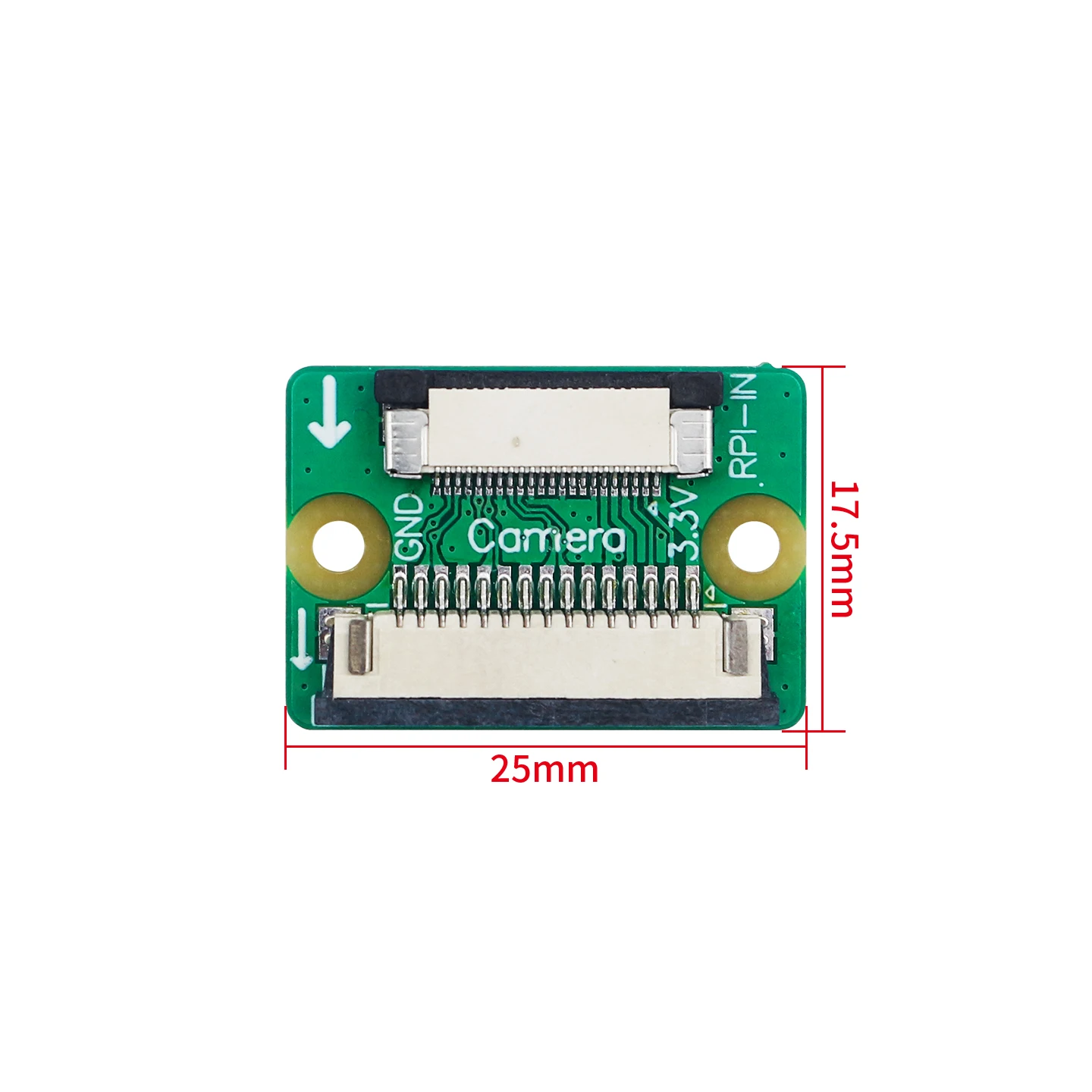 Raspberry Pi 5 Convertidor CSI DSI de 22 pines a 15 pines para conexión a pantalla de cámara RPI 5 + 15 pines 22 pines FFC 15 CM para RPI 5 Pi5 - imagen 5