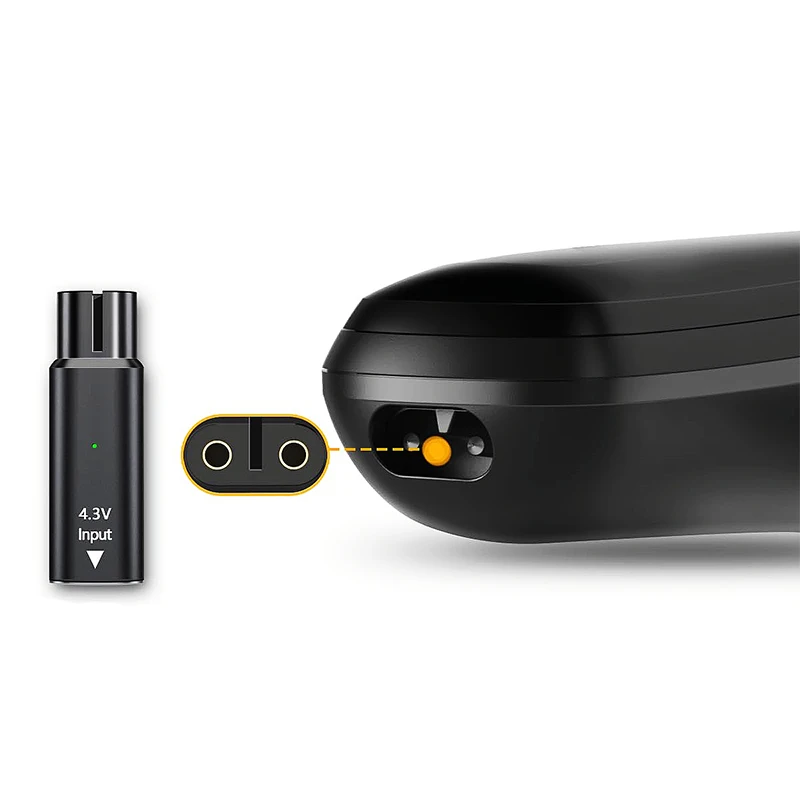 Para Philips Shaver tipo C a 2 pines conectores tipo C hembra a 2 pines hembra adaptadores convertidores para carga de afeitadora - imagen 4