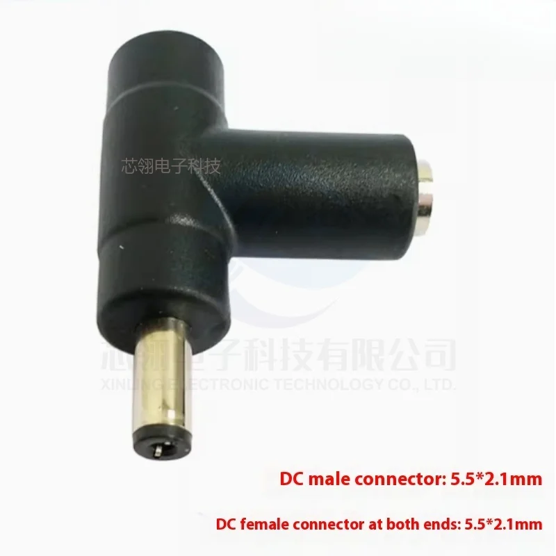 1/5 Uds DC5.5 * 2,1mm conector de conversión de energía de dos minutos DC5.5 * 2,5 adaptador de tamaño macho/hembra conectores de tres vías - imagen 4