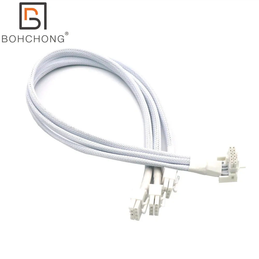 Cable Modular 12VHPWR 8 pines Blanco para RTX 4080 Ti - imagen 3