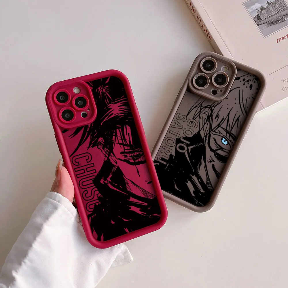 Funda de teléfono Anime Jujutsu Kaisen para Google Pixel 9 8 7 8A 7A Pro XL funda trasera de silicona suave TPU - imagen 2