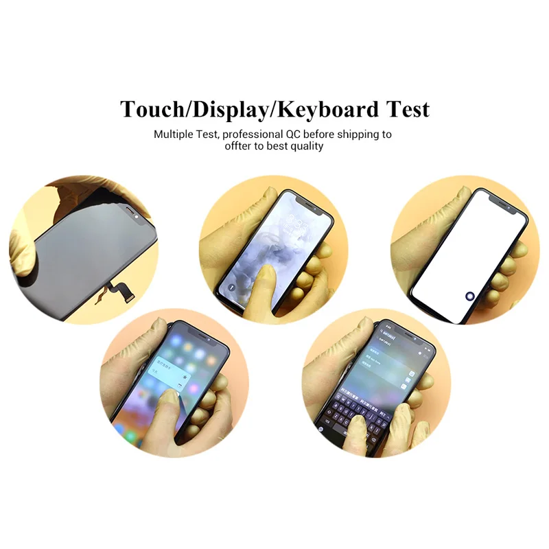 Pantalla táctil AAA +++ RJ Incell para IPhone, montaje de repuesto, digitalizador, reparación perfecta, XR, XS, Max, 11 Pro, 12, 13, 14 - imagen 4