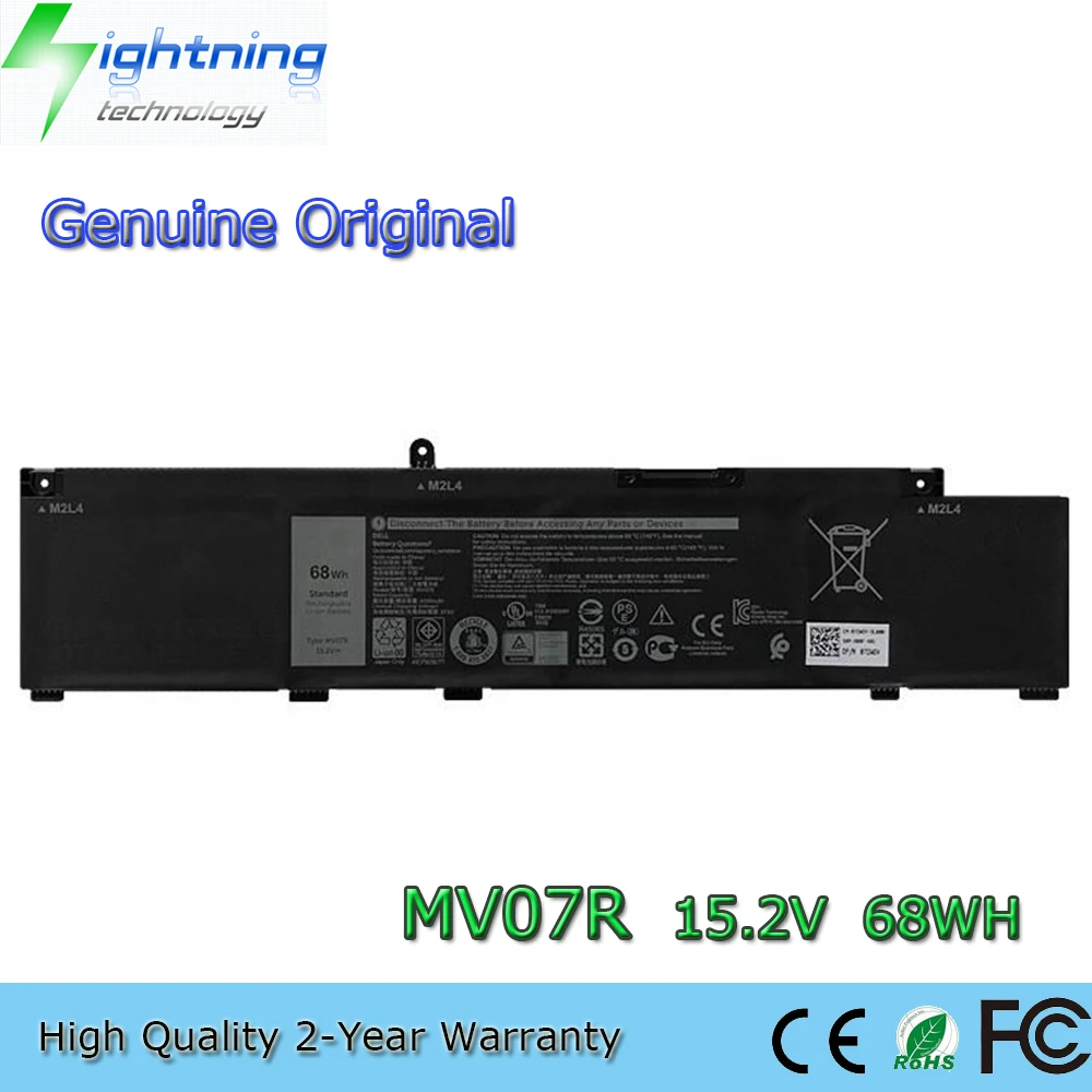 MV07R 15,2 V 68Wh batería del ordenador portátil para Dell G3 15 3500 G5 15 5500 5505 5590 G7 7590 7790