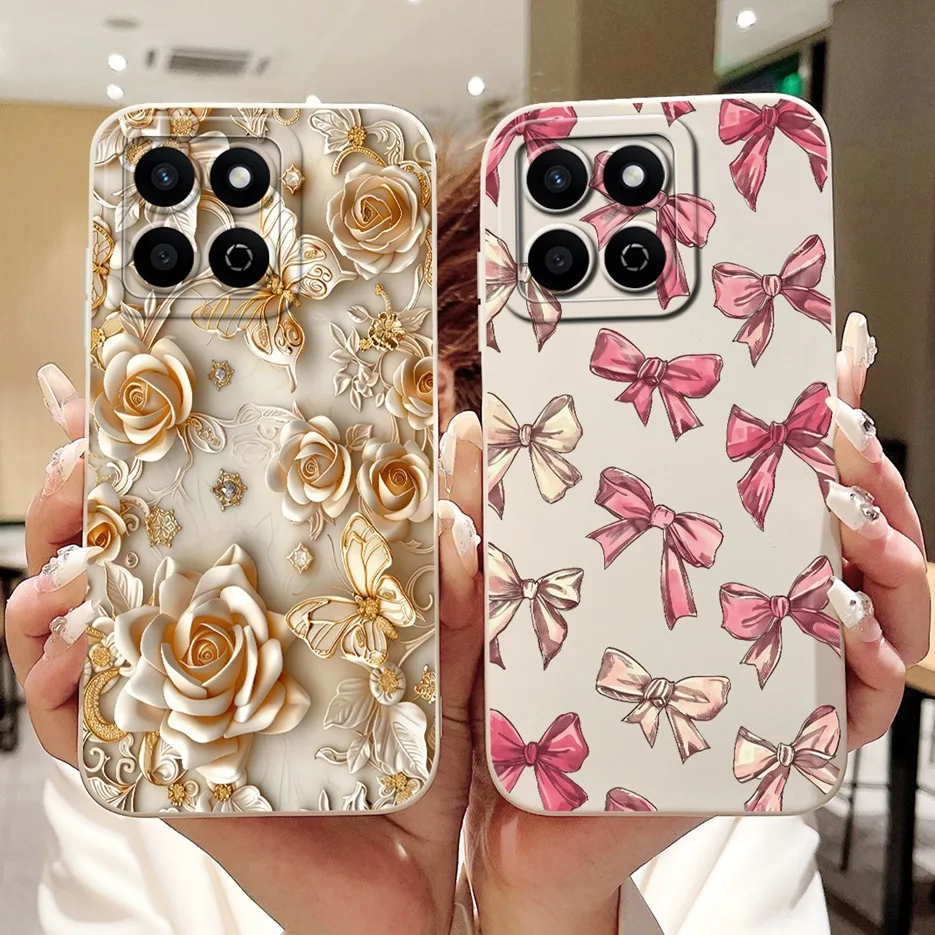 Para Honor X7C funda ALT-LX2 funda única pintada de caramelo a prueba de golpes funda de teléfono de silicona suave para Honor 200 Smart HonorX7C X 7C bolsas - imagen 2