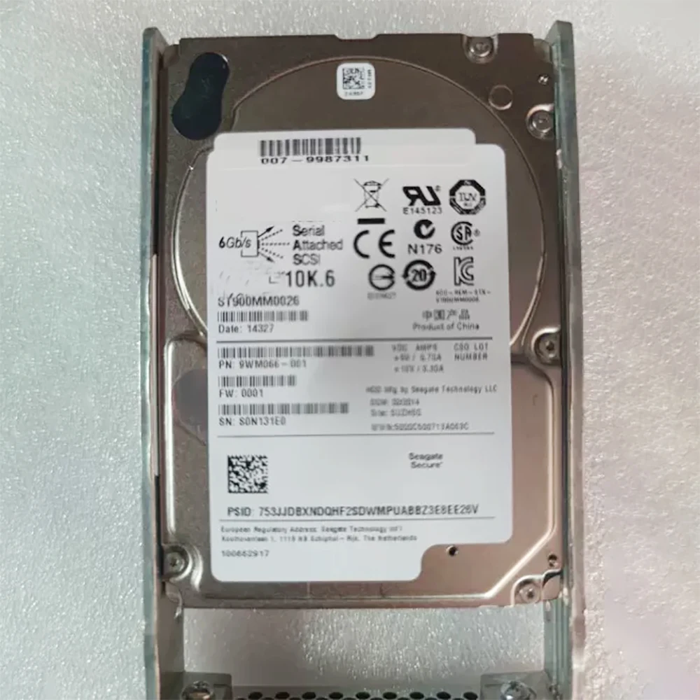HDD 007-9987311 900G 10K 2.5'' SAS ST900MM0026 9WM066 Hard Disk For NetApp - imagen 5