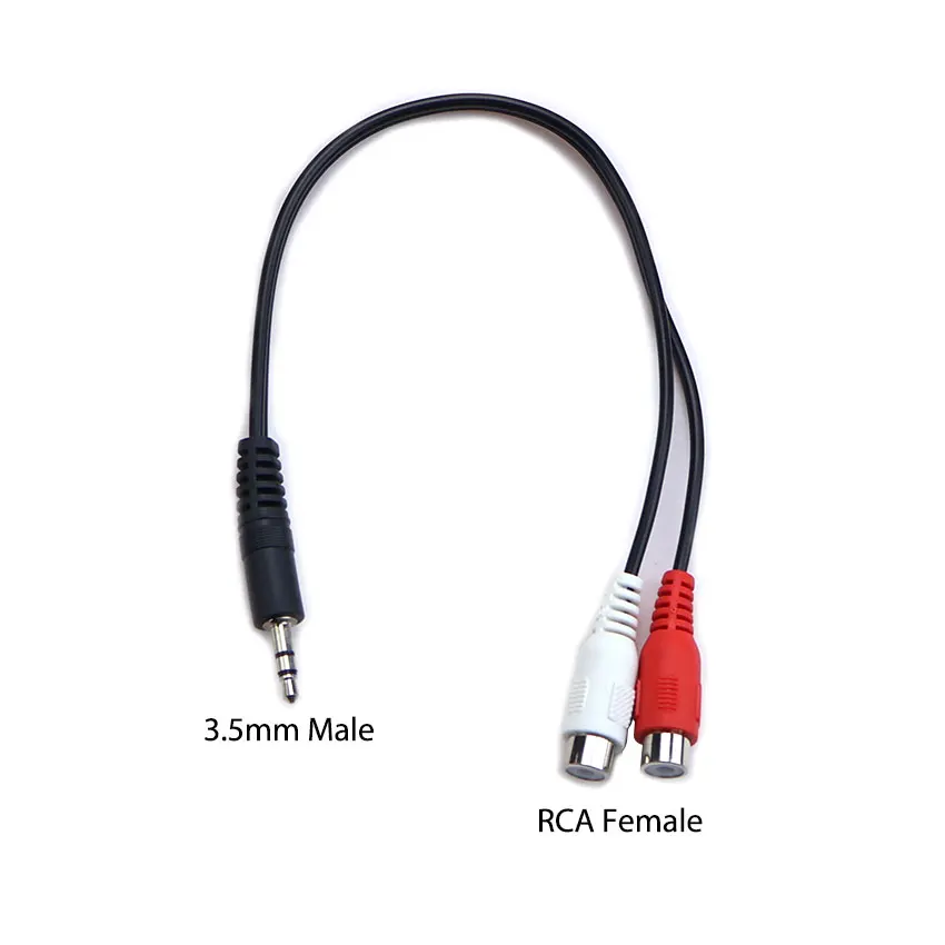 3.5mm M-F RCA