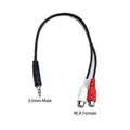 3.5mm M-F RCA