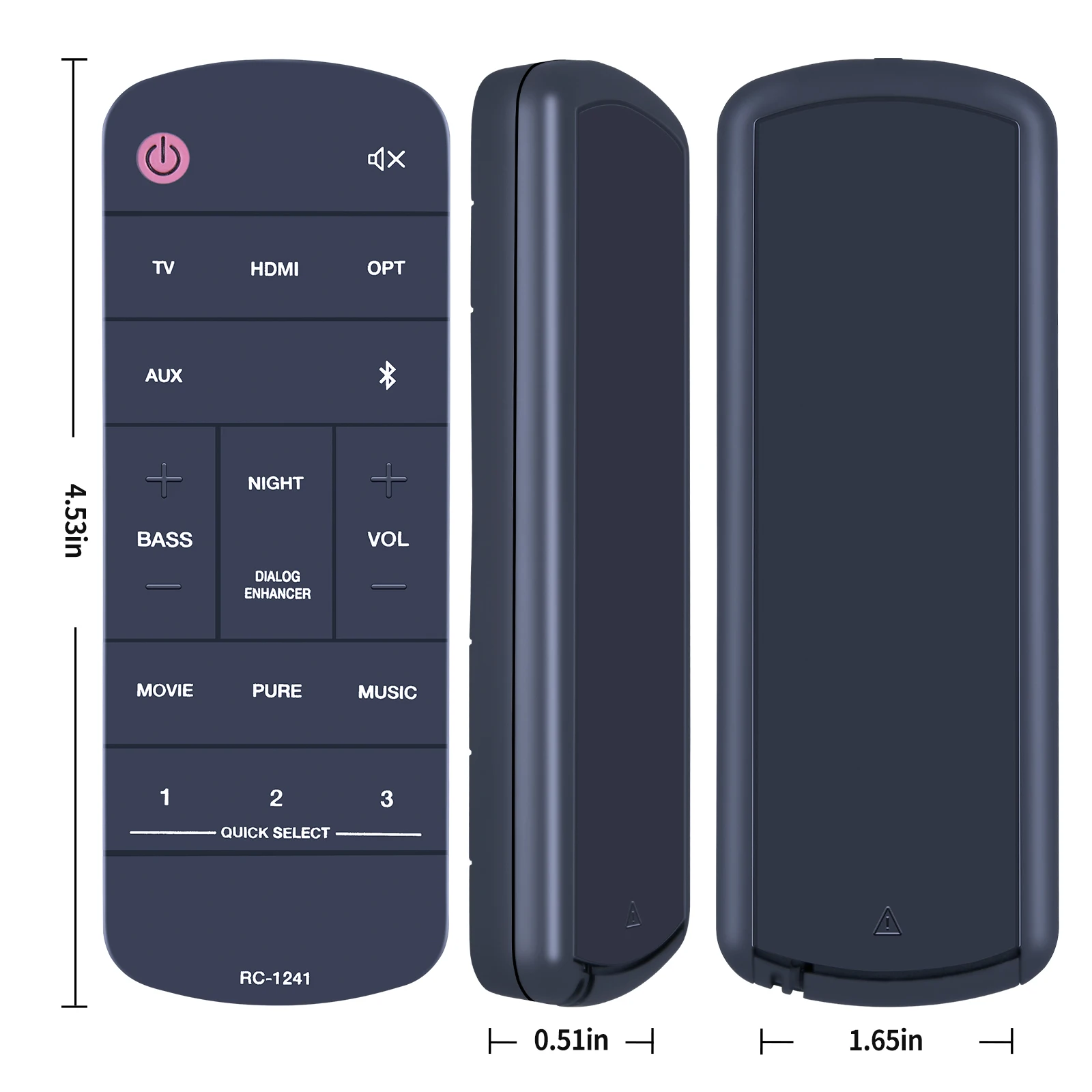 Nuevo Control remoto de repuesto RC-1241 para Denon Home Sound bar 550 - imagen 5