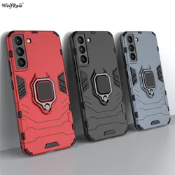 Samsung Galaxy S22 Plus Funda Magnética con Anillo de Soporte