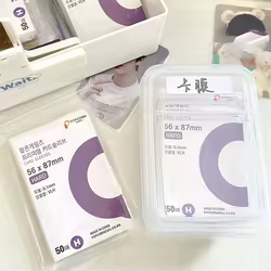 Caja Organizadora Transparente para Tarjetas Fotográficas