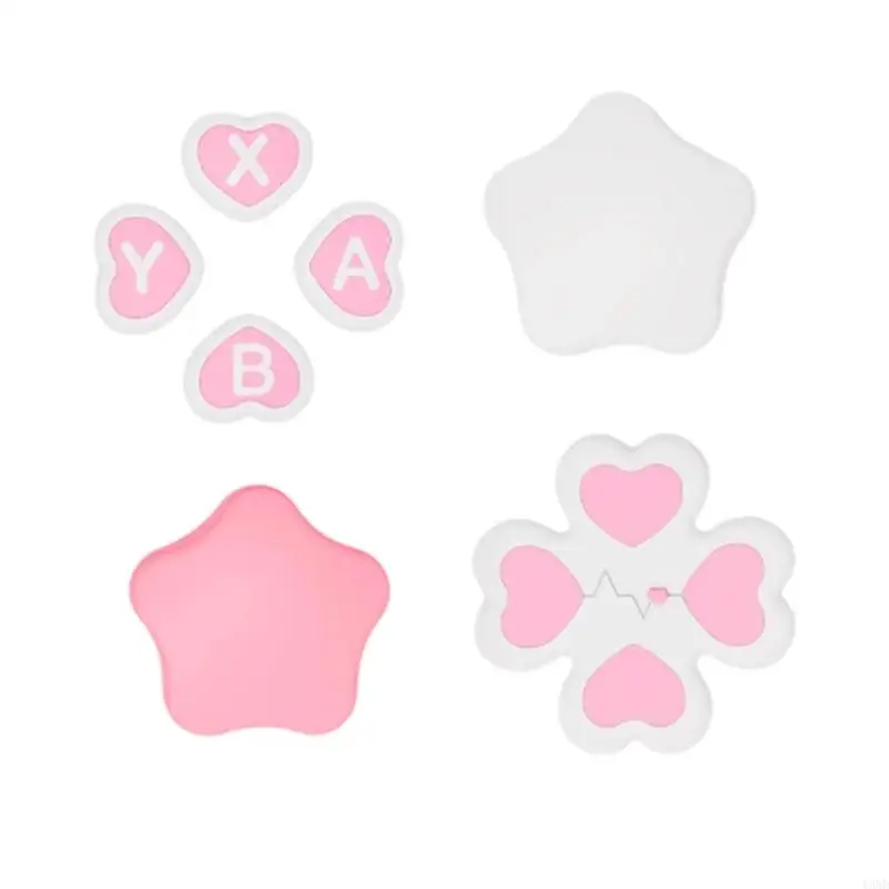 Paps joystick silicona suave y almohadilla botón para NSW2 Gaming Control Antislip Design Y3nd - imagen 5