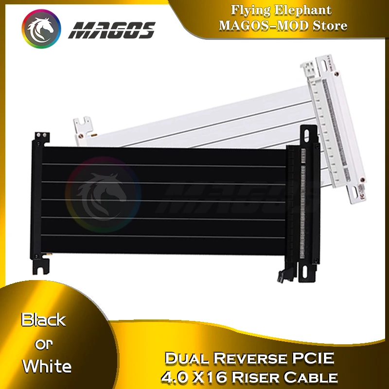 Cable Riser PCIe X16 Flexible – blindaje completo GPU ITX - imagen 2