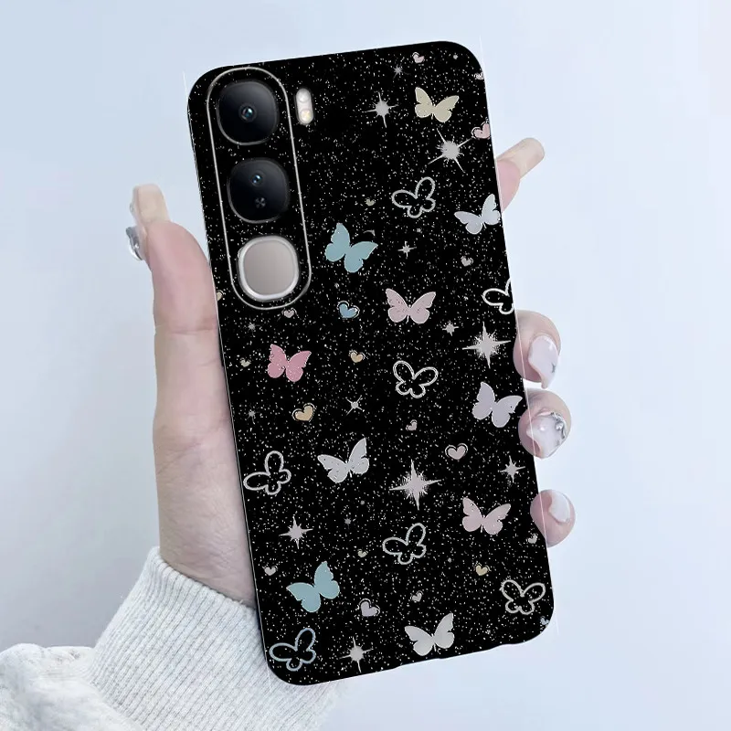 For VIvo V40 Lite IDN V2417 Y200 Y300 V40 SE 80W Case Cute Panda Back Cover Soft Silicon Funda For VivoV40lite 4G 5G Phone Case - imagen 4