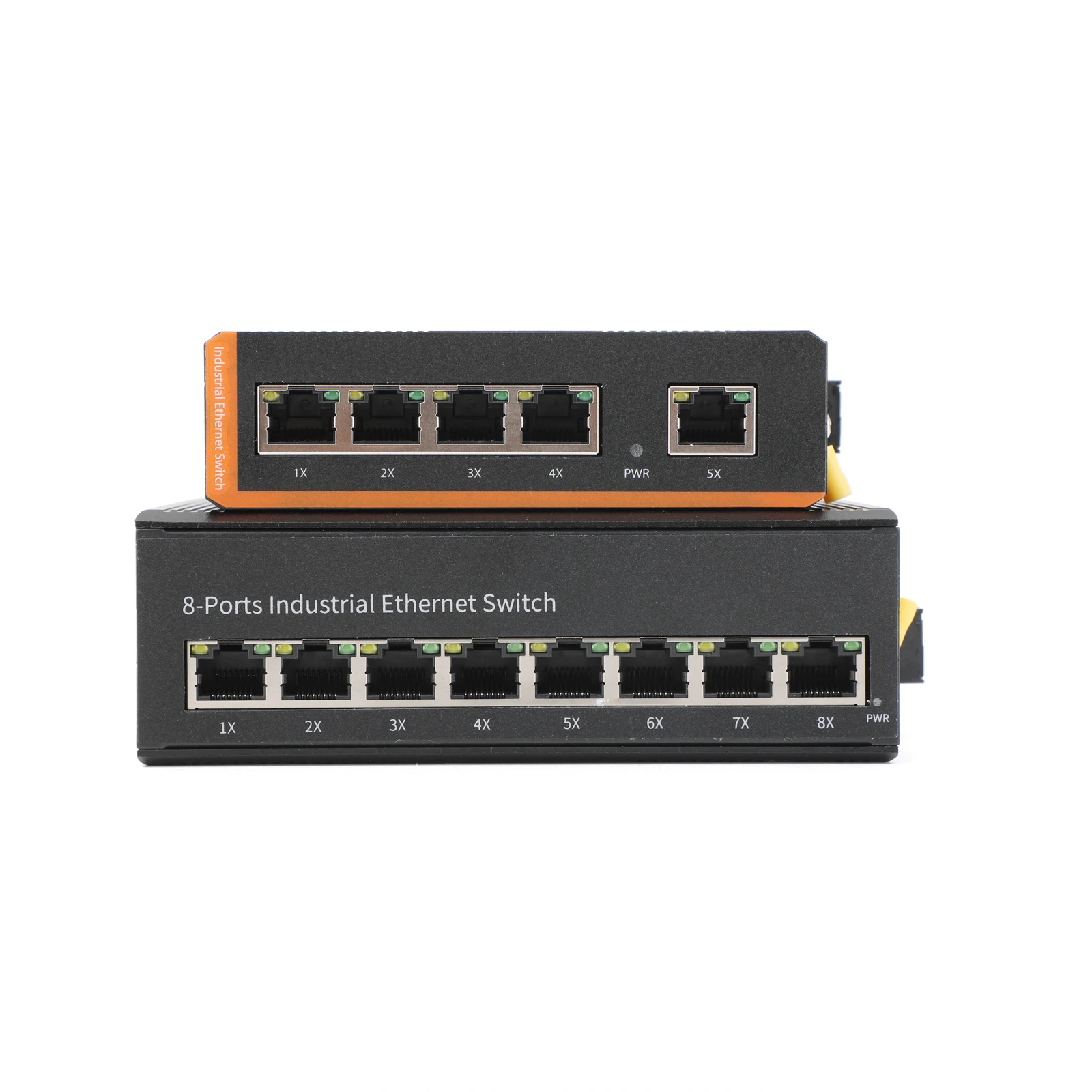 Conmutador Ethernet industrial de 5/8 puertos, carril DIN de 100/1000Mbps, Plug and Play para sistemas de automatización y monitoreo de fábrica - imagen 2