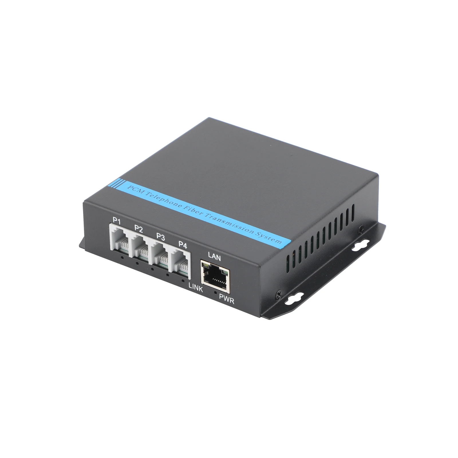 Transceptor óptico telefónico interfaz SC convertidor PCM convertidor de medios Ethernet de 1/2/4/8 vías enchufe de EE. UU./UE para operaciones de comunicaciones - imagen 2