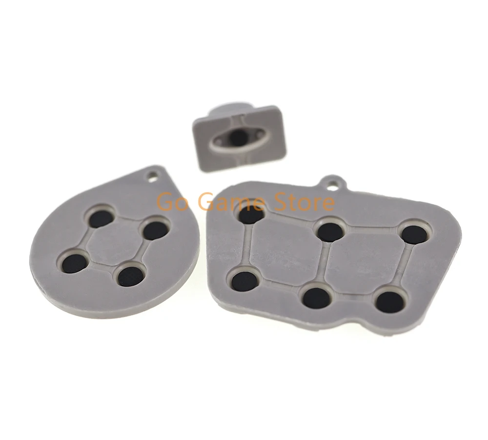 1 Juego para controlador Sega Saturn SS, botón de teclado adhesivo de goma conductora de silicona - imagen 2