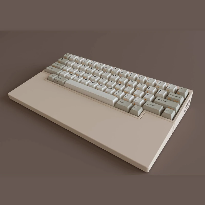 Teclas con huella lateral personalizadas PBT, diseño de personalización Blanco Retro Simple, tapa de tecla de 140 teclas para teclado mecánico, accesorios de regalo - imagen 4