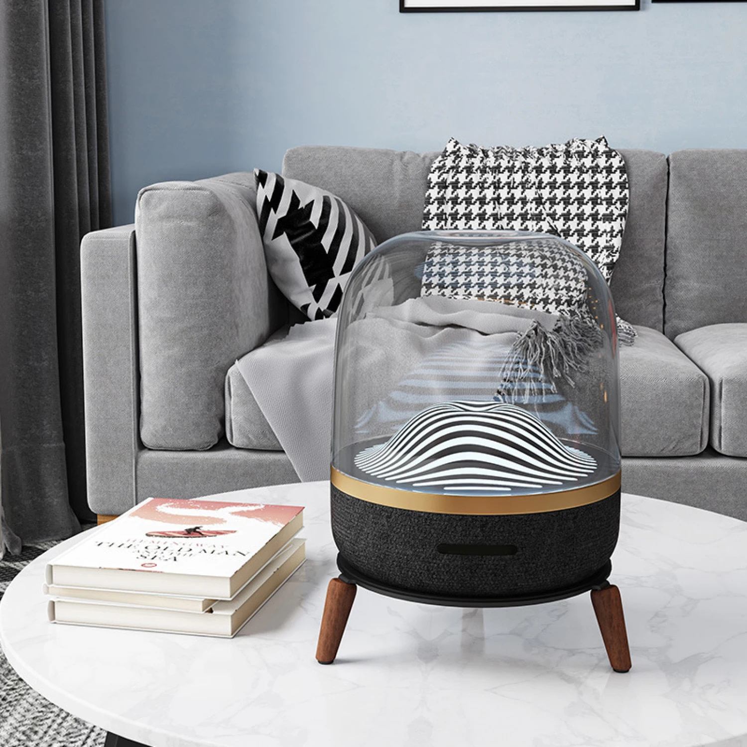 Soporte de altavoz de escritorio para Harman Kardon Aura Studio5/Aura Studio4/Aura Studio 3/Stickes de sonido5/Stick de sonido Soporte de escritorio de 4 altavoces