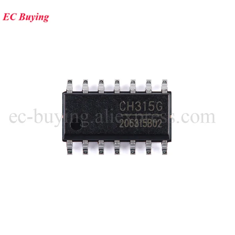 CH315G SOP-14 CH315 SOP14 Cable de extensión USB controlador Chip IC nuevo CH315G SOP-14 - imagen 2