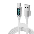 USB A to C White
