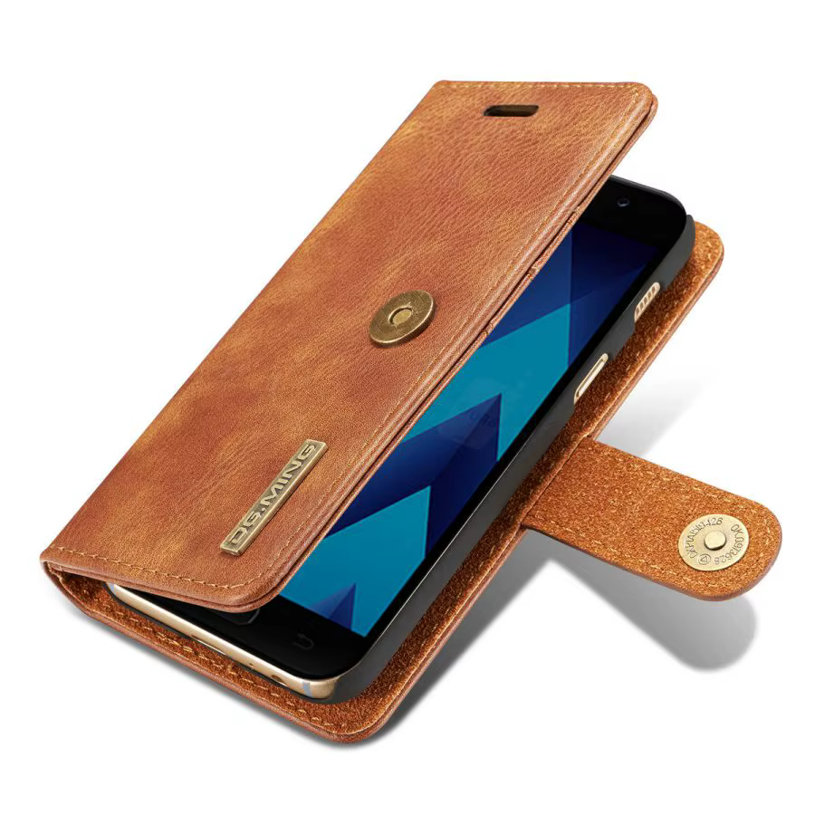 Funda de cuero Retro para Samsung Galaxy A3 2017, funda para Samsung A3 2017 A320 A320F, funda tipo billetera con ranuras para tarjetas, carcasa trasera para teléfono - imagen 3