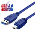 Blue USB to MINI10P