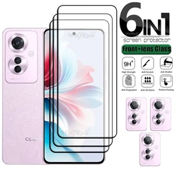 OPPO Reno 11F 5G Protector Pantalla y Cámara Vidrio Templado 9H