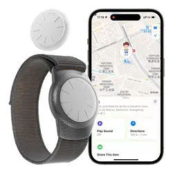 Pulsera GPS impermeable para niños compatible con Buscar en iOS