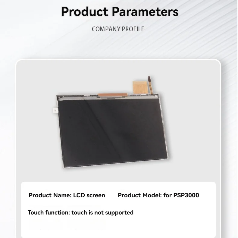 Pantalla LCD Psp3000 con retroiluminación de cristal de repuesto, 4,3 pulgadas, adecuada para pantalla Lcd Psp3000 - imagen 5