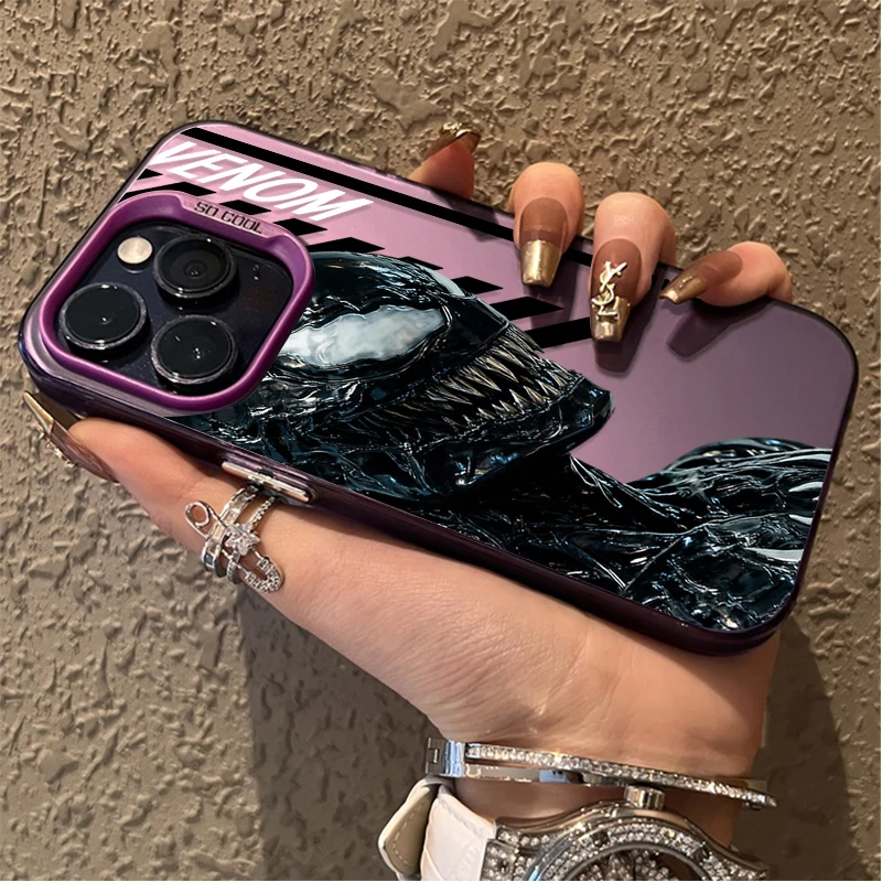 Marvel Carnage Venom PC estuche rígido para Xiaomi 11 Lite 5G NE 14T POCO X6 M5S 14 13 13T 12T Pro X7 X5 X3 NFC F4 GT F5 F6 M6 Pro 4G - imagen 4