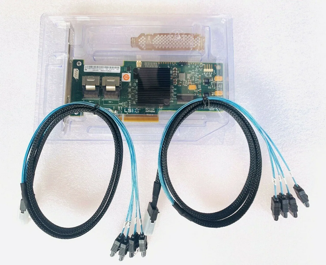 LSI 9240-8i 9220-8i 6Gbps SAS HBA 9211-8i Modo TI ZFS FreeNAS unRAID 2* SFF SATA - imagen 2